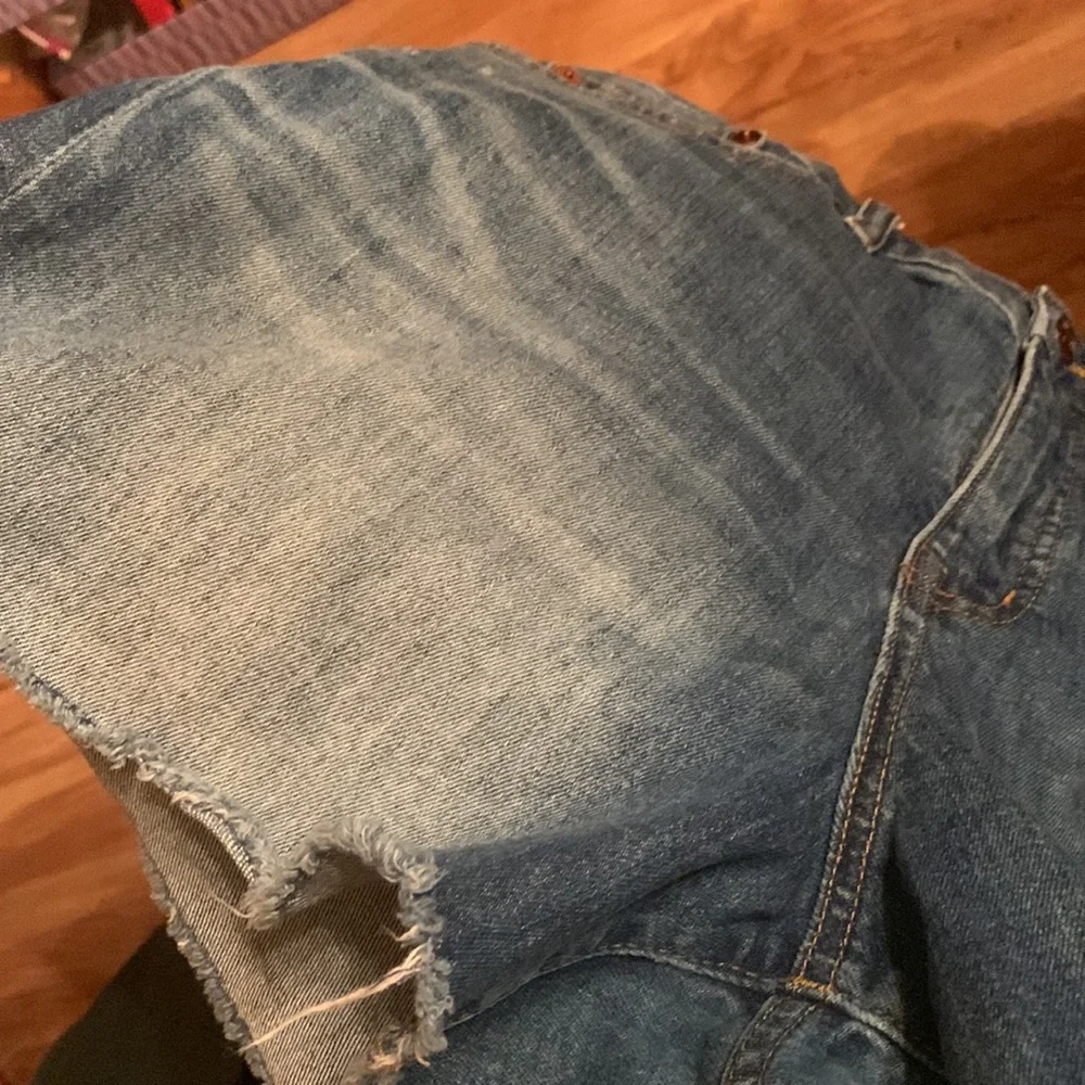 Madewell distressed raw